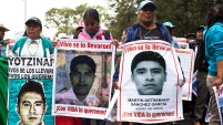 Los 43 jóvenes desaparecieron en la noche del 26 de septiembre del 2014.