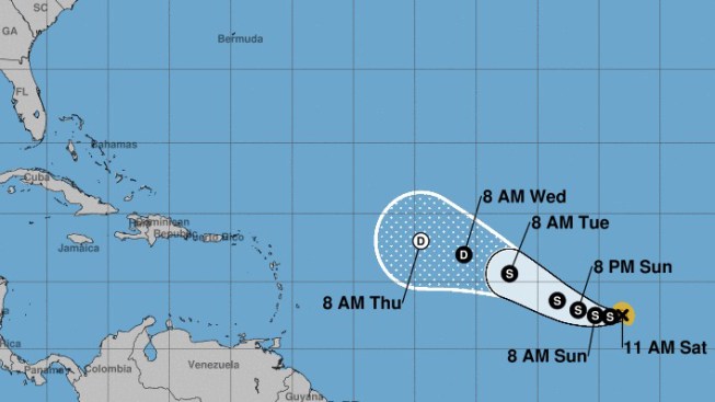 Se forma la tormenta tropical Lee en el Atlántico