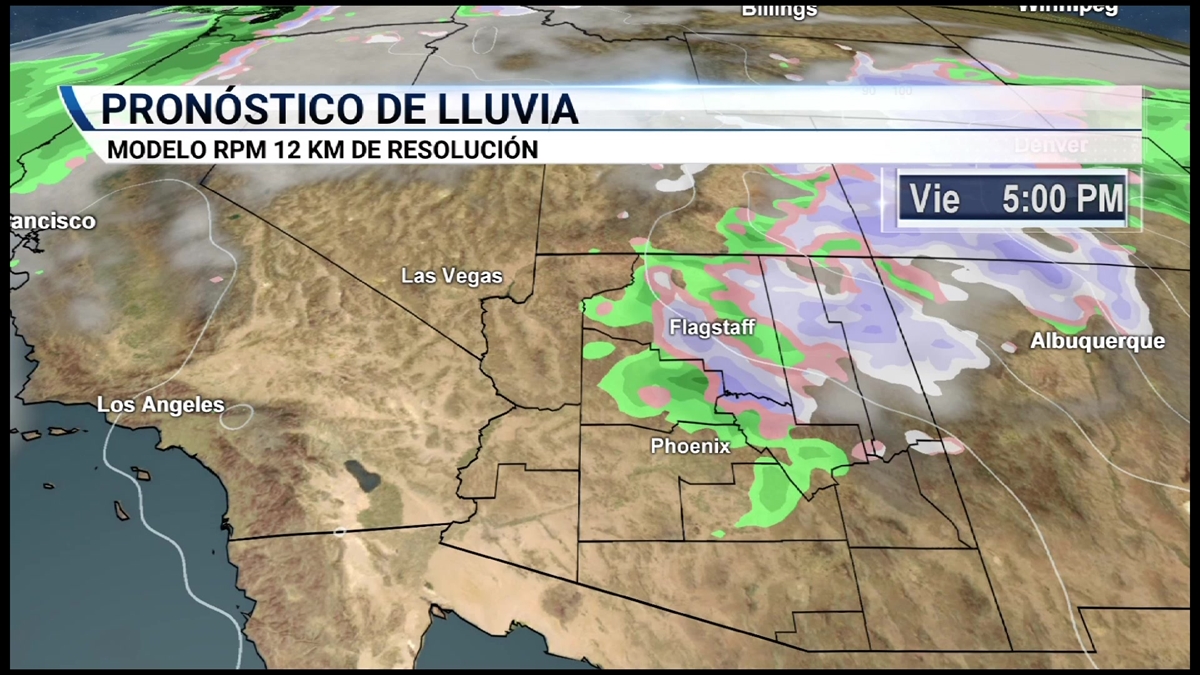 El pronóstico del tiempo en Arizona Telemundo Phoenix/Tucson