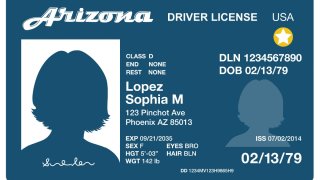 AZTravelID license-blue