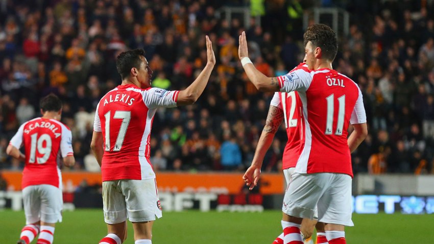 ArsenalHighFive