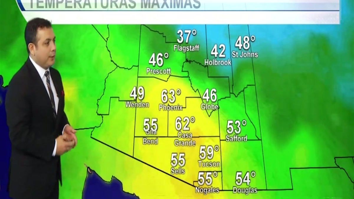 El pronóstico del tiempo en Arizona Telemundo Phoenix/Tucson