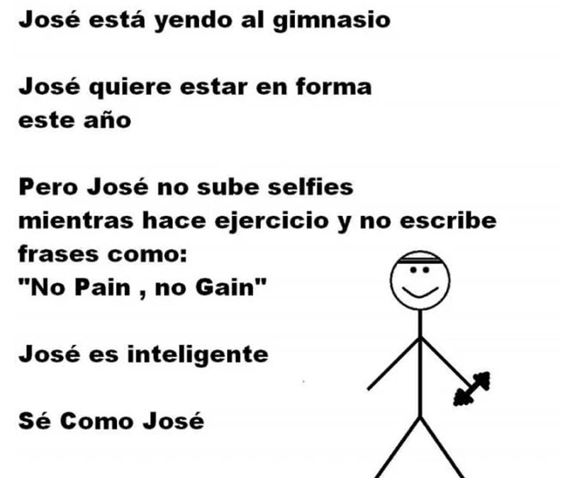 Sé como José