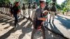 Guardia Nacional frena el paso a México de la caravana de migrantes