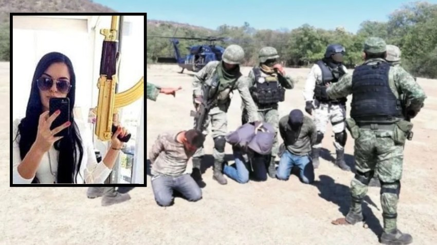 "La Catrina", líder del Cártel Jalisco, fue abatida en Michoacán.