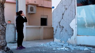 Un sismo de 5.6 en escala de Richter deja daños materiales en el noroeste de Grecia.
