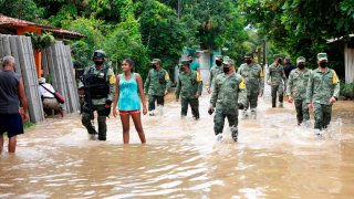 Lluvias e inundaciones en Guerrero