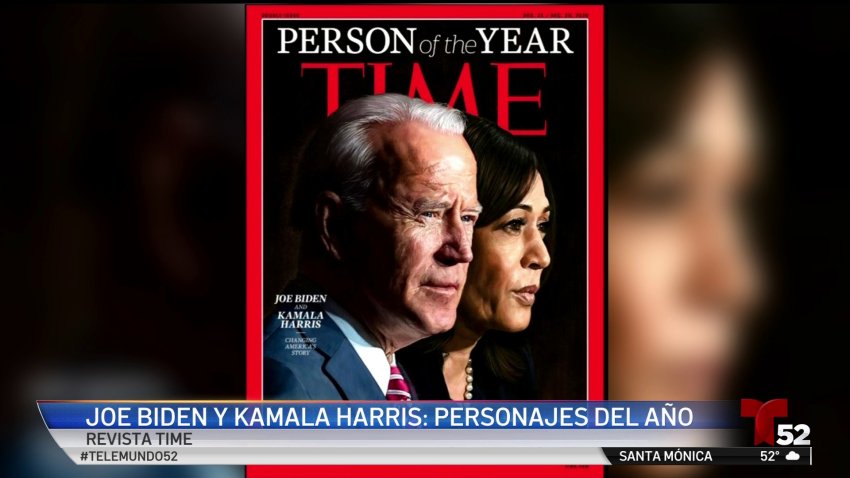 Biden y Harris: Persona del Año, según Time