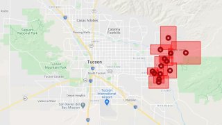 Miles sin electricidad en el este de Tucson