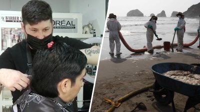 Perú: por qué piden donar cabello para atender el masivo derrame de petróleo en el mar