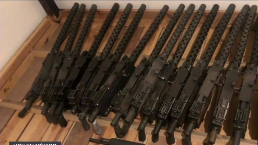 Dan golpe a “Los Chapitos”: logran el mayor decomiso de armas en México