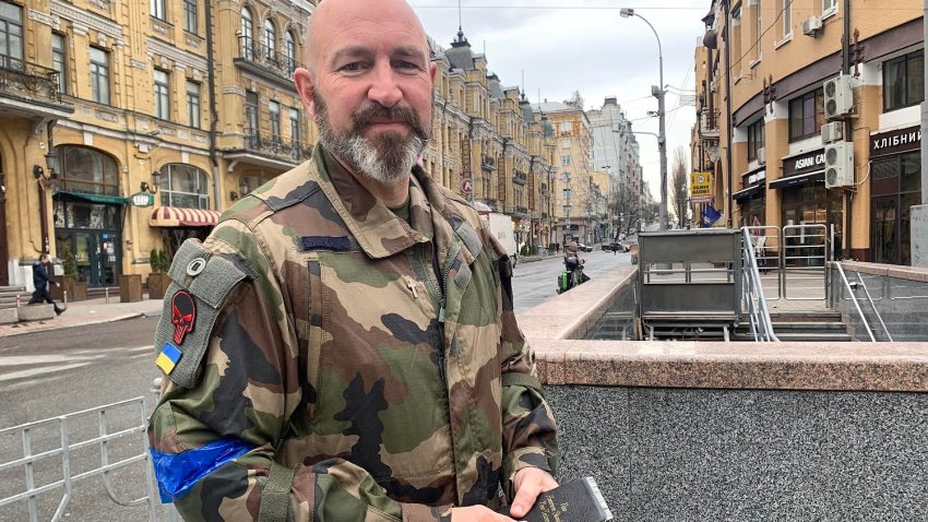Ucrania: de capellán en Estados Unidos a pelear en la guerra contra Rusia