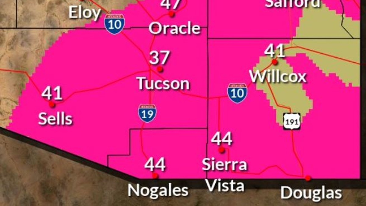 Red Flag Warning Issued for Southern Arizona – NBC Phoenix/Tucson