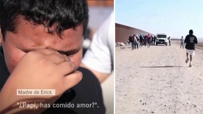 Desgarrador: menor habla por primera vez con su mamá tras cruzar solo la frontera