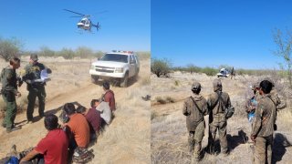 Detienen a 16 migrantes en el sur de Arizona