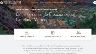 Condado Maricopa lanza nuevo sitio web de elecciones