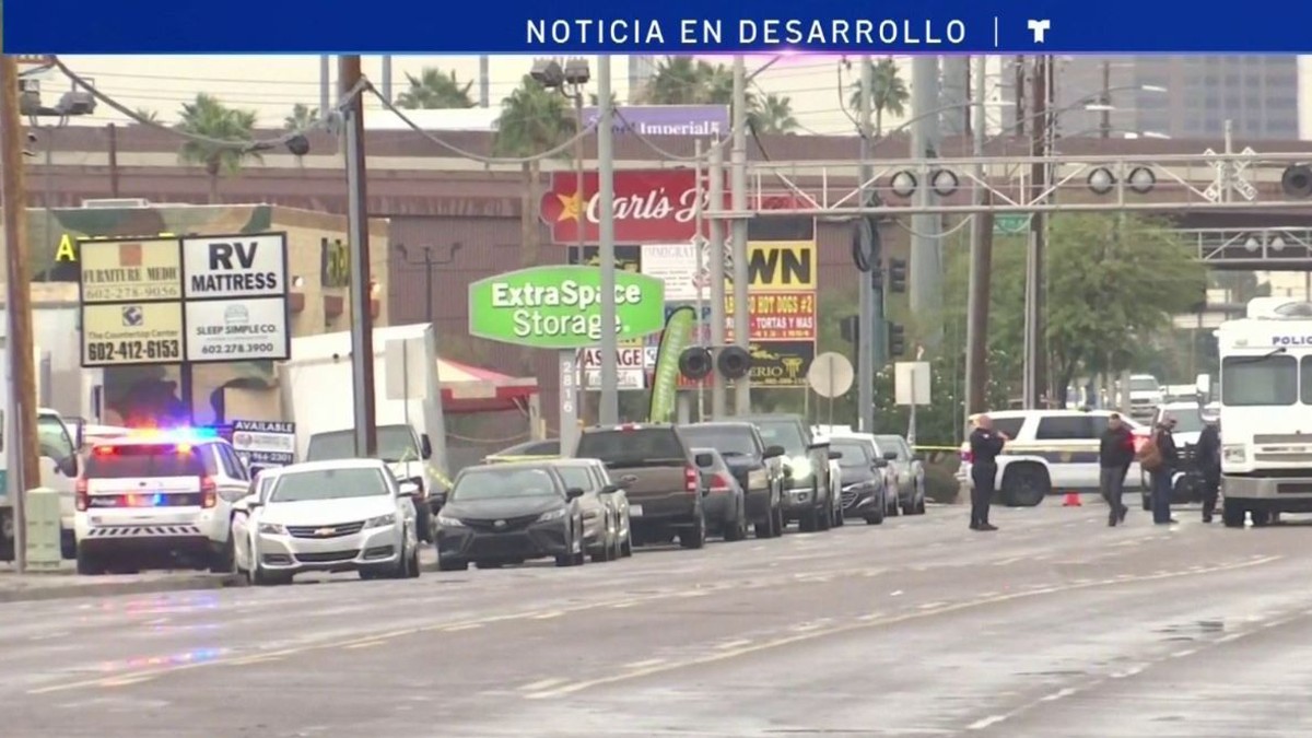 Reportan un tiroteo involucrado un oficial en Phoenix Telemundo