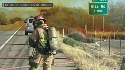 Un accidente en el interestatal 10 provoca el derrame de acido nítrico en Tucson