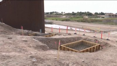 Construcción del muro fronterizo en Yuma va a paso lento