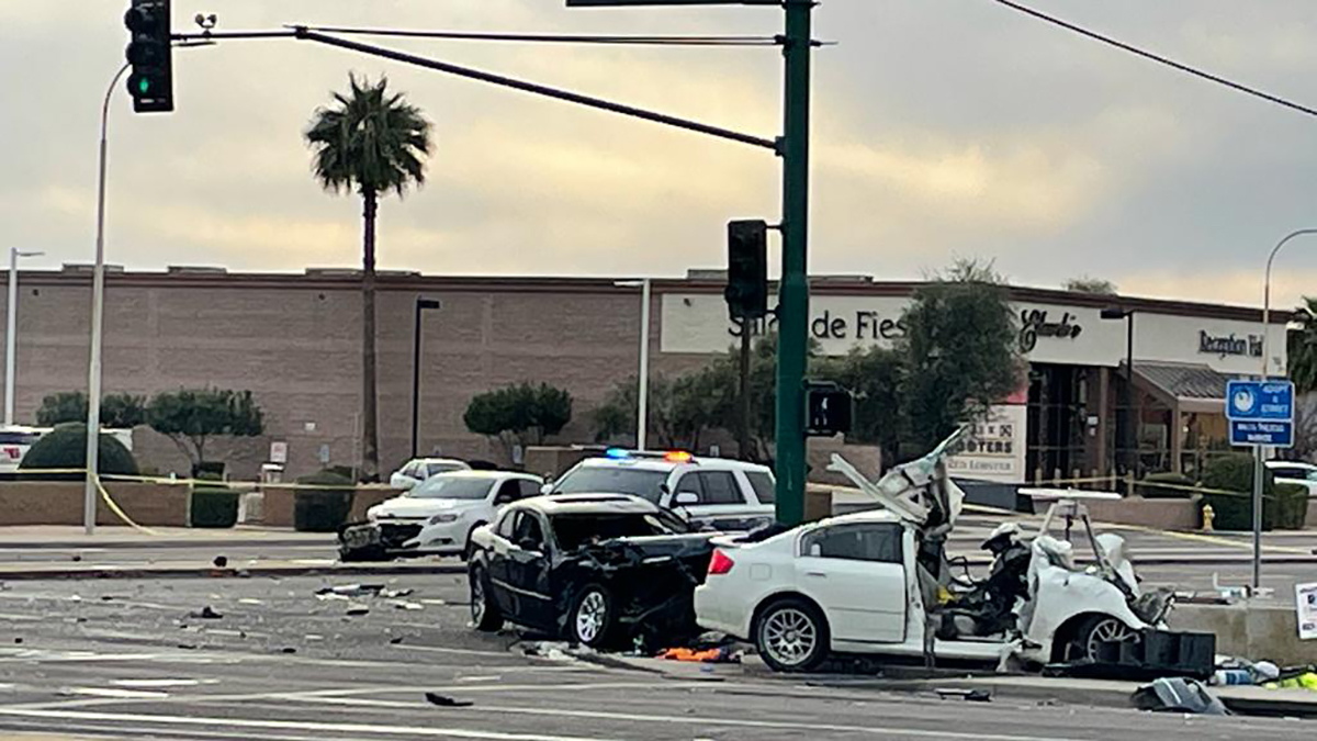 Accidente de tránsito en Phoenix Telemundo Phoenix/Tucson