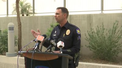 Confirman que oficial de Phoenix recibió disparo en la cadera; el sospechoso estaba armado con un rifle