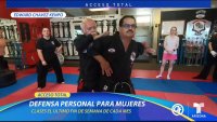 Técnicas de defensa personal con Edward Chavez