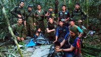 Colombia: tras 40 días, hallan a los cuatro niños que sobrevivieron a accidente aéreo