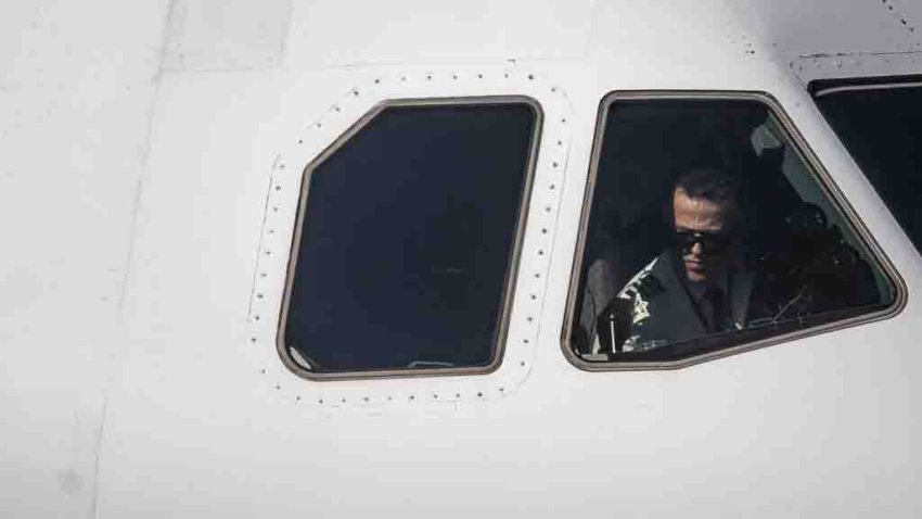 A pilot sits in the cockpit of an aircraft operated by Latam Airlines Group SA at the Guarulhos International Airport (GRU) in Sao Paulo, Brazil, on Friday, July 10, 2020. Latam Airlines sought bankruptcy protection for its Brazil unit in New York, according to a company statement, becoming the latest in a string of Latin American air carriers to succumb to an unprecedented downturn in travel caused by the Covid-19 pandemic. Photographer: Jonne Roriz/Bloomberg via Getty Images