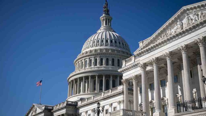 The US Capitol in Washington, DC, US, on Tuesday, Sept. 19, 2023. A continuing resolution unveiled this week by House Republicans would avert a government shutdown that would otherwise begin on Oct. 1. Photographer: Al Drago/Bloomberg via Getty Images