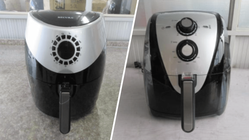 Recalled Secura air fryer