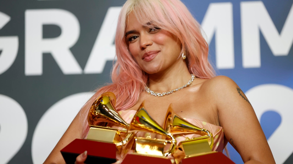 Latin Grammy Shakira, Karol G, Lafourcade, Bizarrap, Barrera