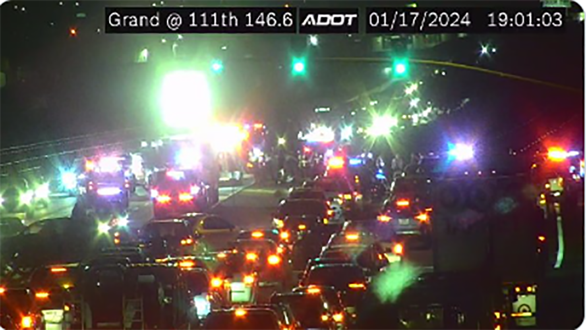 Arizona Un accidente provoca el cierre de la US 60 dirección oeste