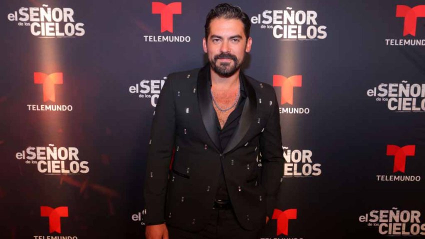 EL SENOR DE LOS CIELOS — “El Señor de los Cielos 9 Mexico City Premiere Event” — Pictured: Iván Arana from Casa Abierta Monte de Piedad on February 1, 2024 — (Photo by: Agustín Cuevas/TELEMUNDO via Getty Images)
