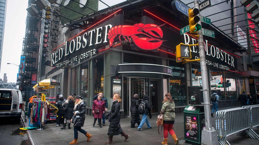 The Times Square Red Lobster will be offering free all-you-can-eat lobster to a select few customers on March 28.