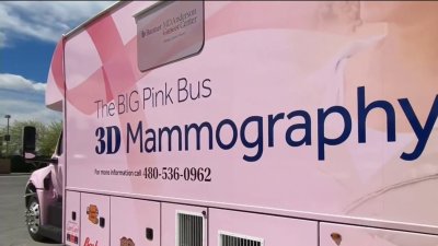 Unidad móvil ofrece exámenes de detección de cáncer de mama