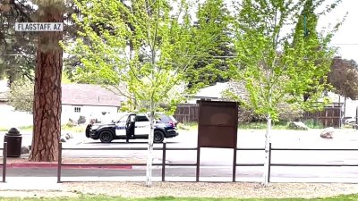 Buscan a sospechoso posiblemente armado cerca de parque y escuelas en Flagstaff