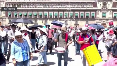 Continúan las protestas a pocos días de las elecciones en México