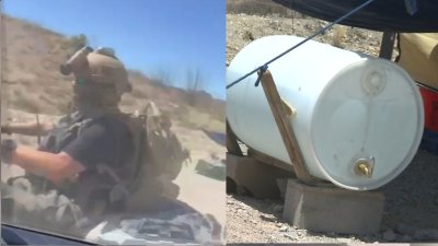 Vigilantes armados en frontera de Arizona: voluntarios reportan daños a botes de agua para migrantes