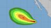 La depresión tropical Seven-E al extremo sur de Baja California se convierte en la tormenta Gilma