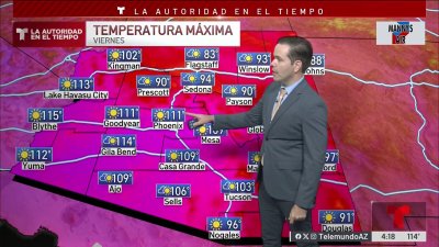 Persisten las temperaturas por encima de los 110 grados