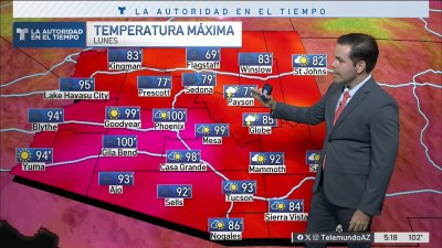 Temperaturas en descenso y actividad de lluvia en las zonas más altas