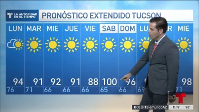 Inicio de temperaturas en el rango de los 90 grados