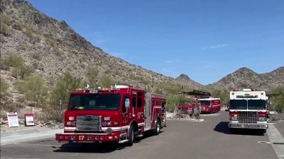 Una mujer en estado crítico tras ser rescatada de un sendero en Phoenix