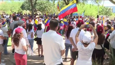 Conexión Digital: Venezolanos en Phoenix protestan para reivindicar victoria electoral de González