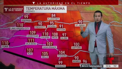 Fin de semana veraniego con temperaturas récords, rozando los 110 °F