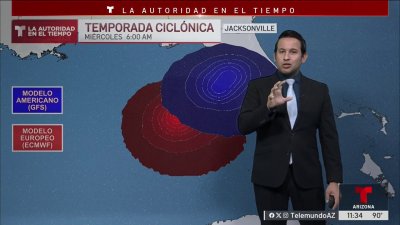 Temperaturas récord en Arizona e impacto de un poderoso huracán Florida