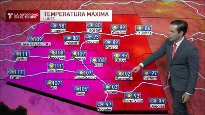 Aviso por calor excesivo para lunes y martes