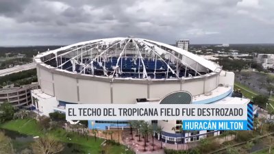 ¡Qué Tal Arizona! Fuertes vientos destrozan el techo de un estadio