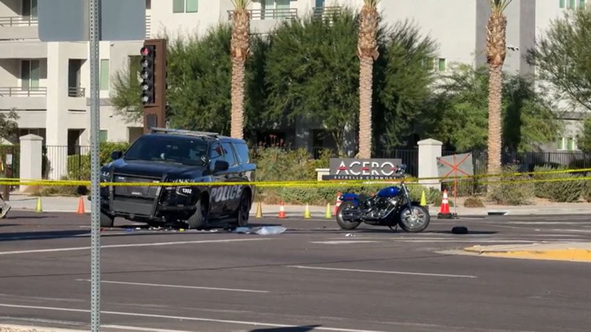 Un motociclista en estado crítico tras accidente con un vehículo policial de Goodyear