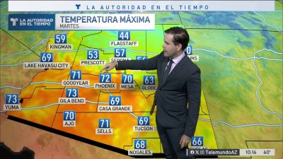 Temperaturas frías en la mayor parte de Arizona